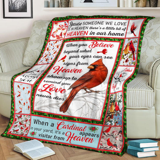 Cardinal CL260814MDF Sherpa Fleece Blanket