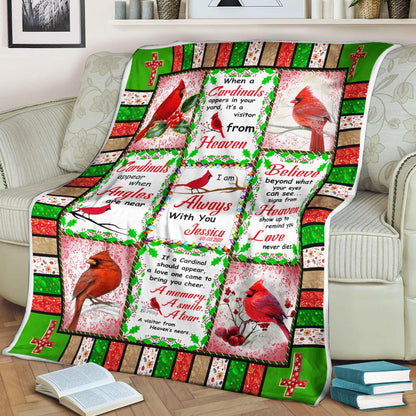 Cardinal CLA21101035F Sherpa Fleece Blanket