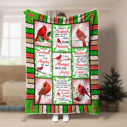 Cardinal CLA21101035F Sherpa Fleece Blanket