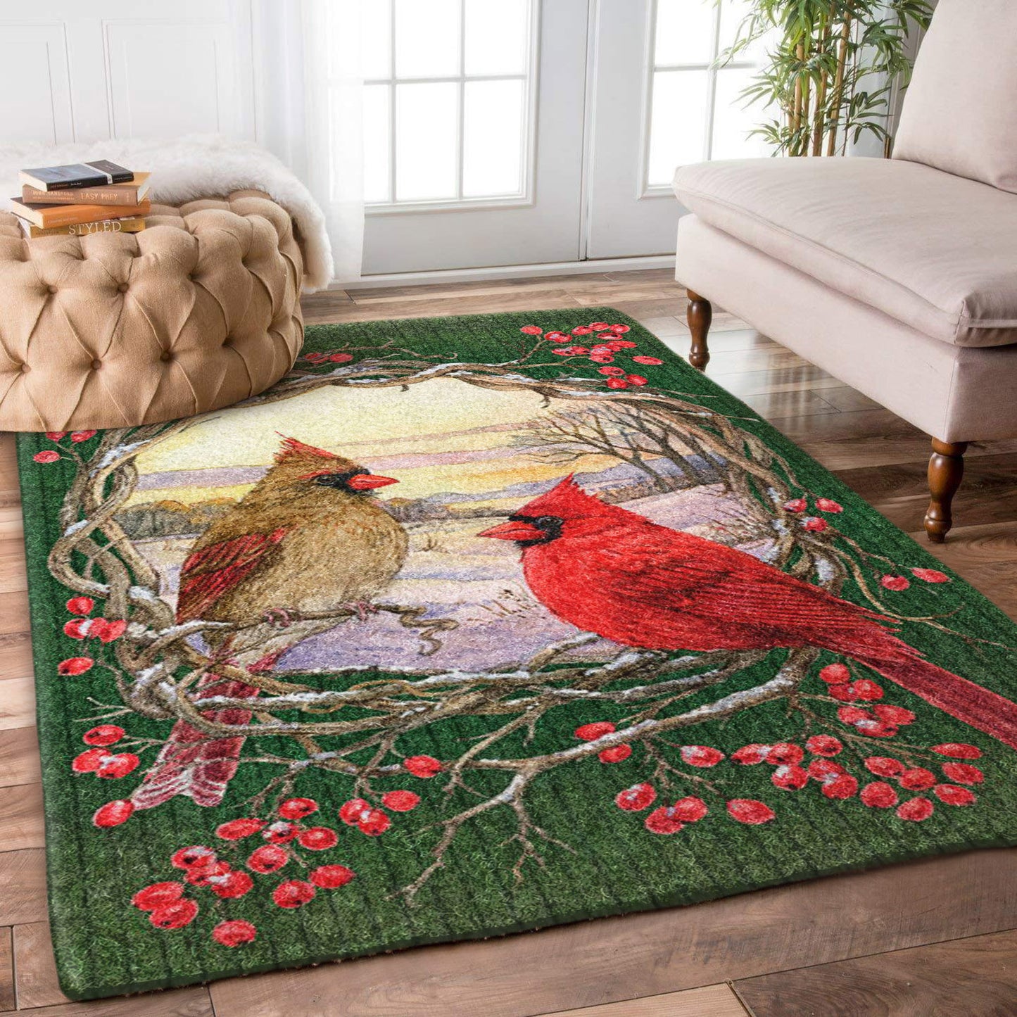 Cardinal Christmas NT2310046R Rug