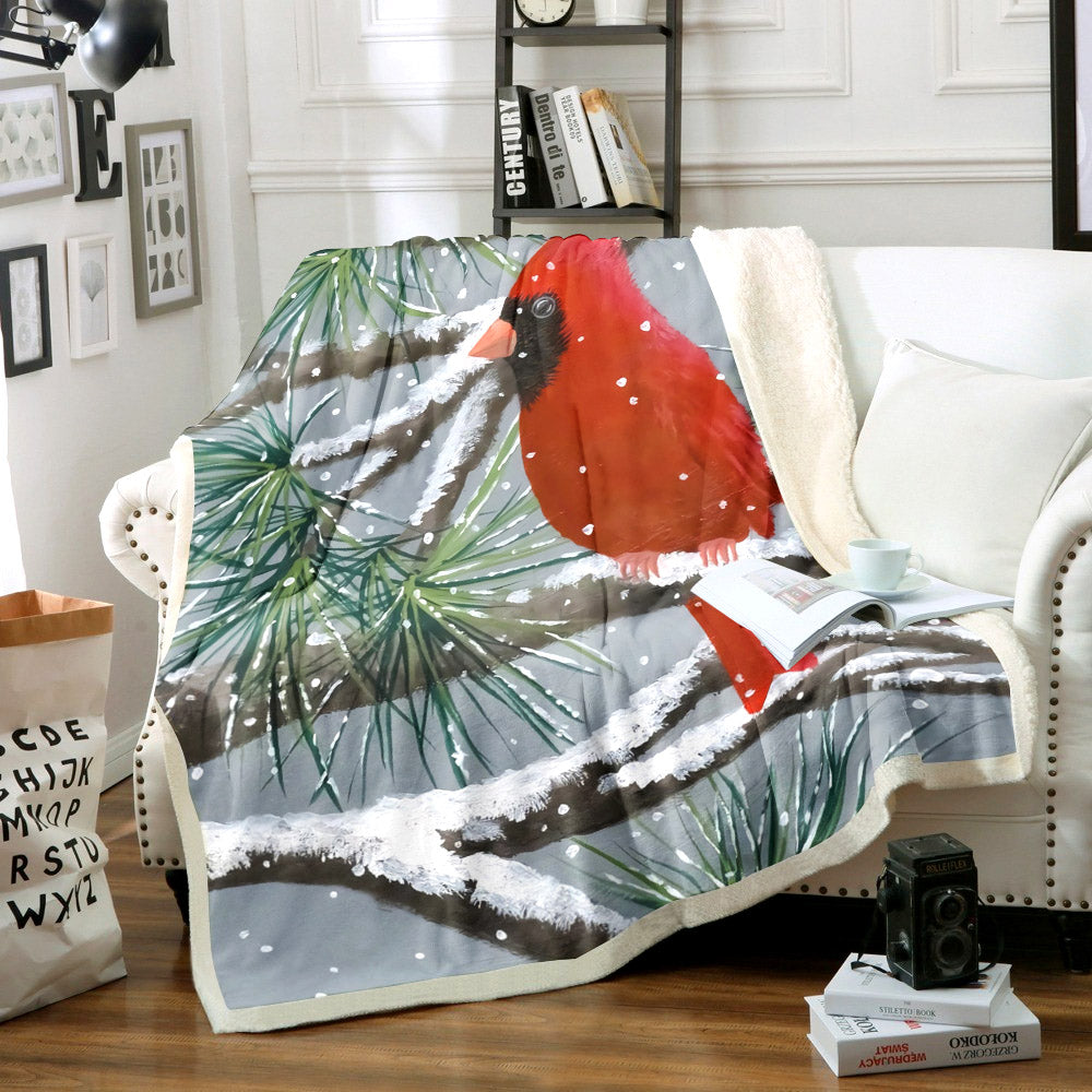 Cardinal NN1409018TT Sherpa Fleece Blanket