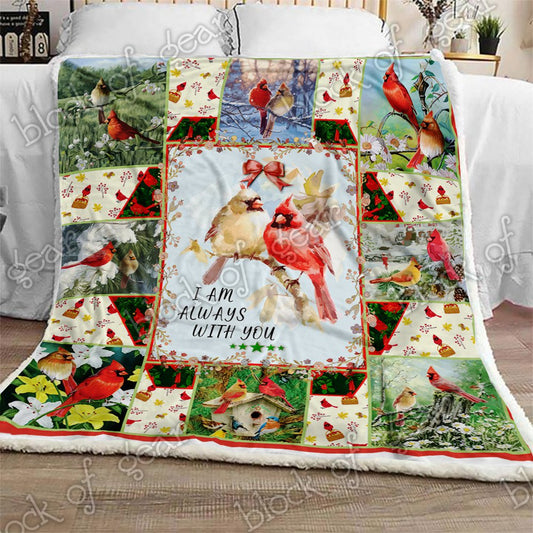 Cardinal CL270978MDF Sherpa Fleece Blanket