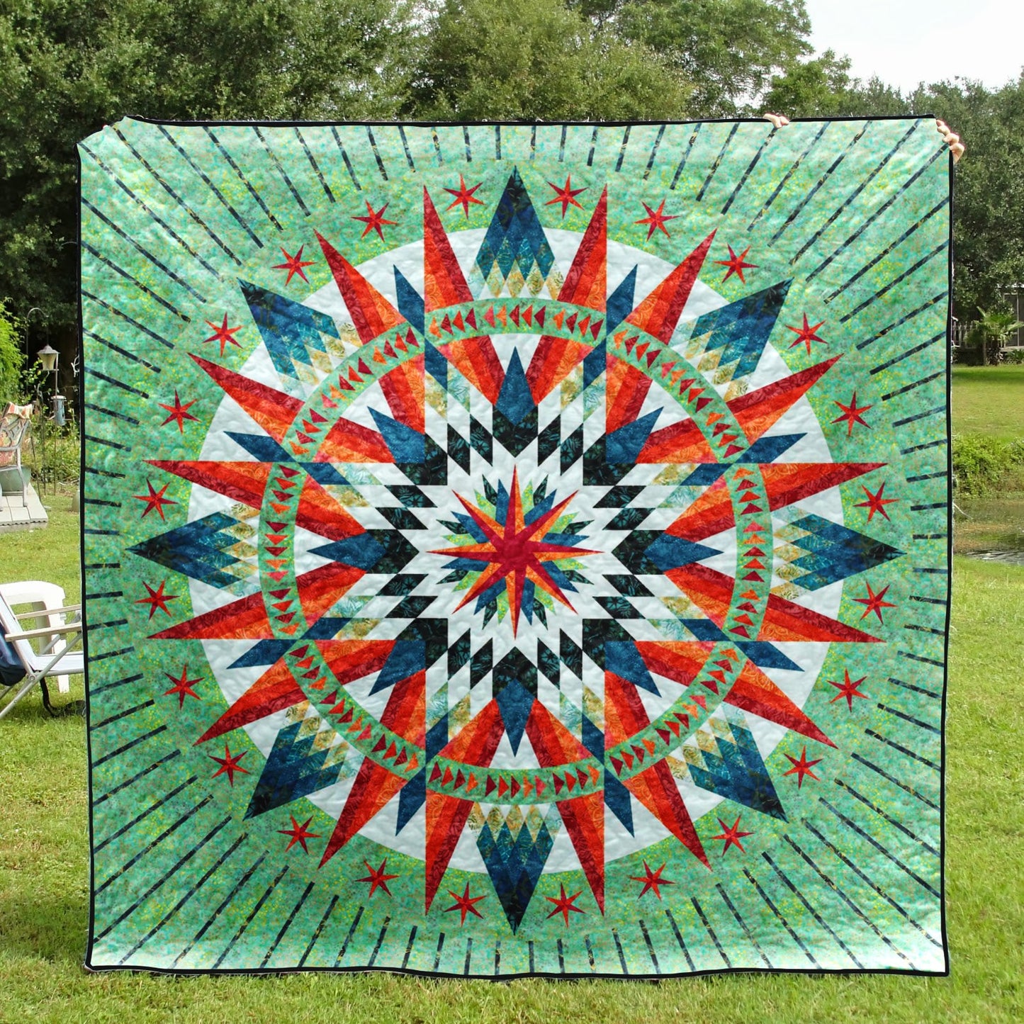 Caribbean Starfish Quilt Blanket ND260501D