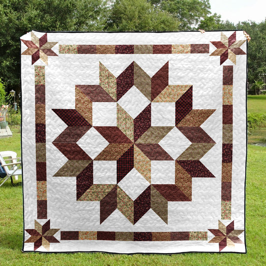 Carpenter Star Quilt Blanket TN270501D