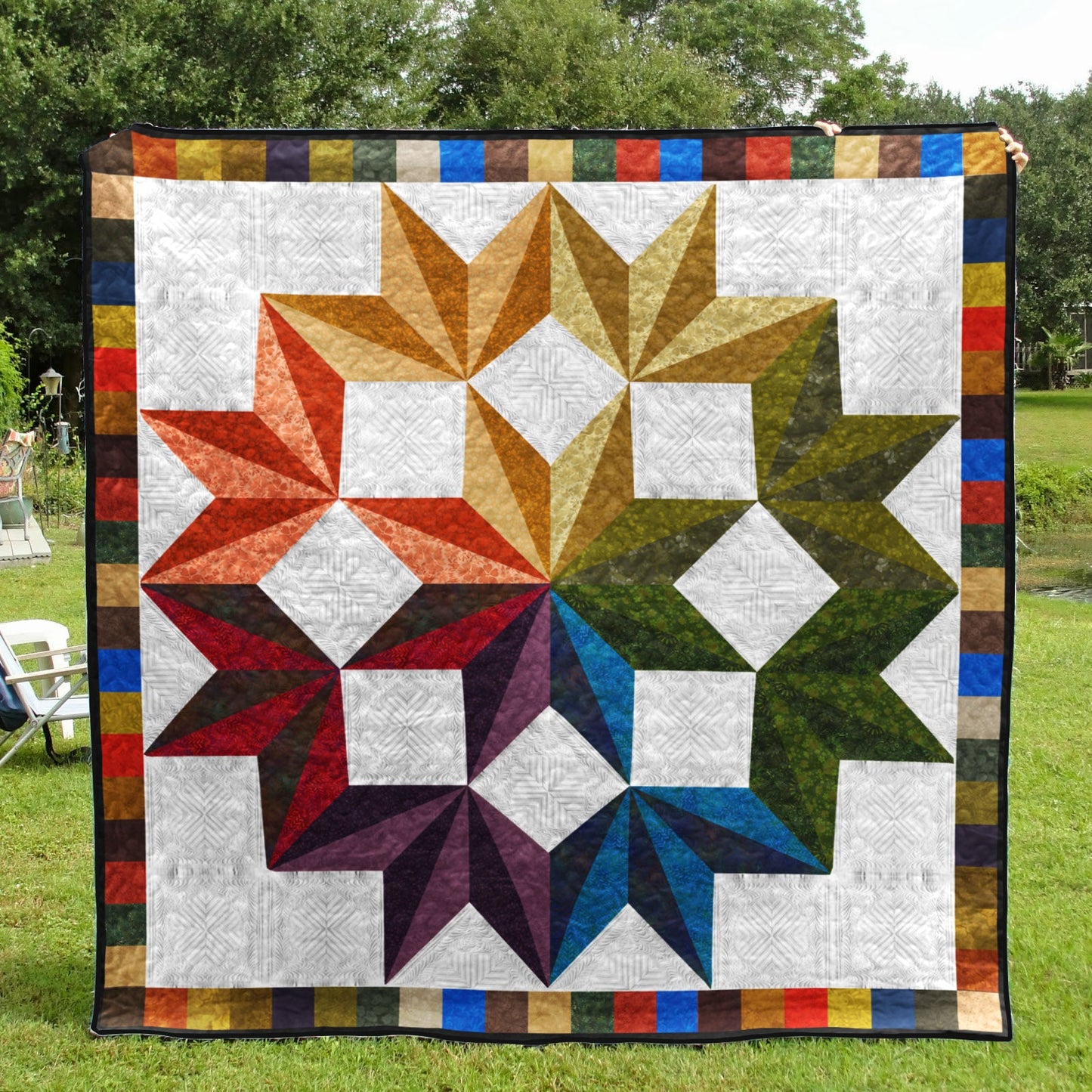 Carpenter Star CLA0710169Q Quilt Blanket