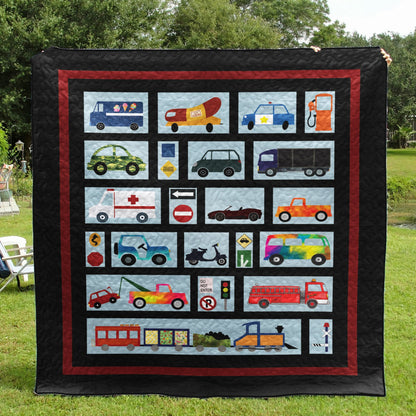 Cars And Trucks CLP200613 Quilt Blanket