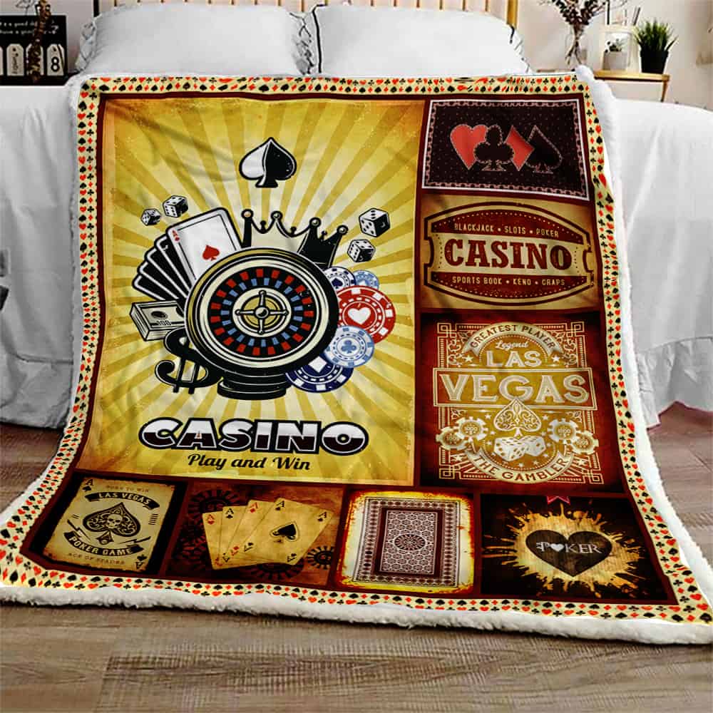 Casino CL03100032MDF Sherpa Fleece Blanket
