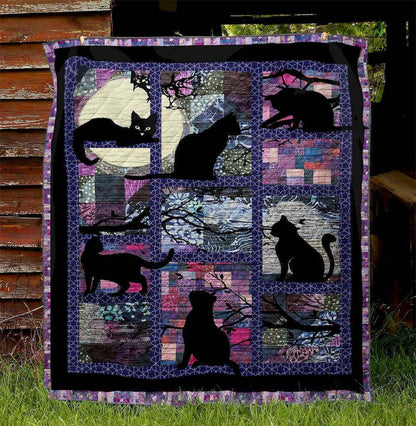 Cat 190221017 Quilt Blanket