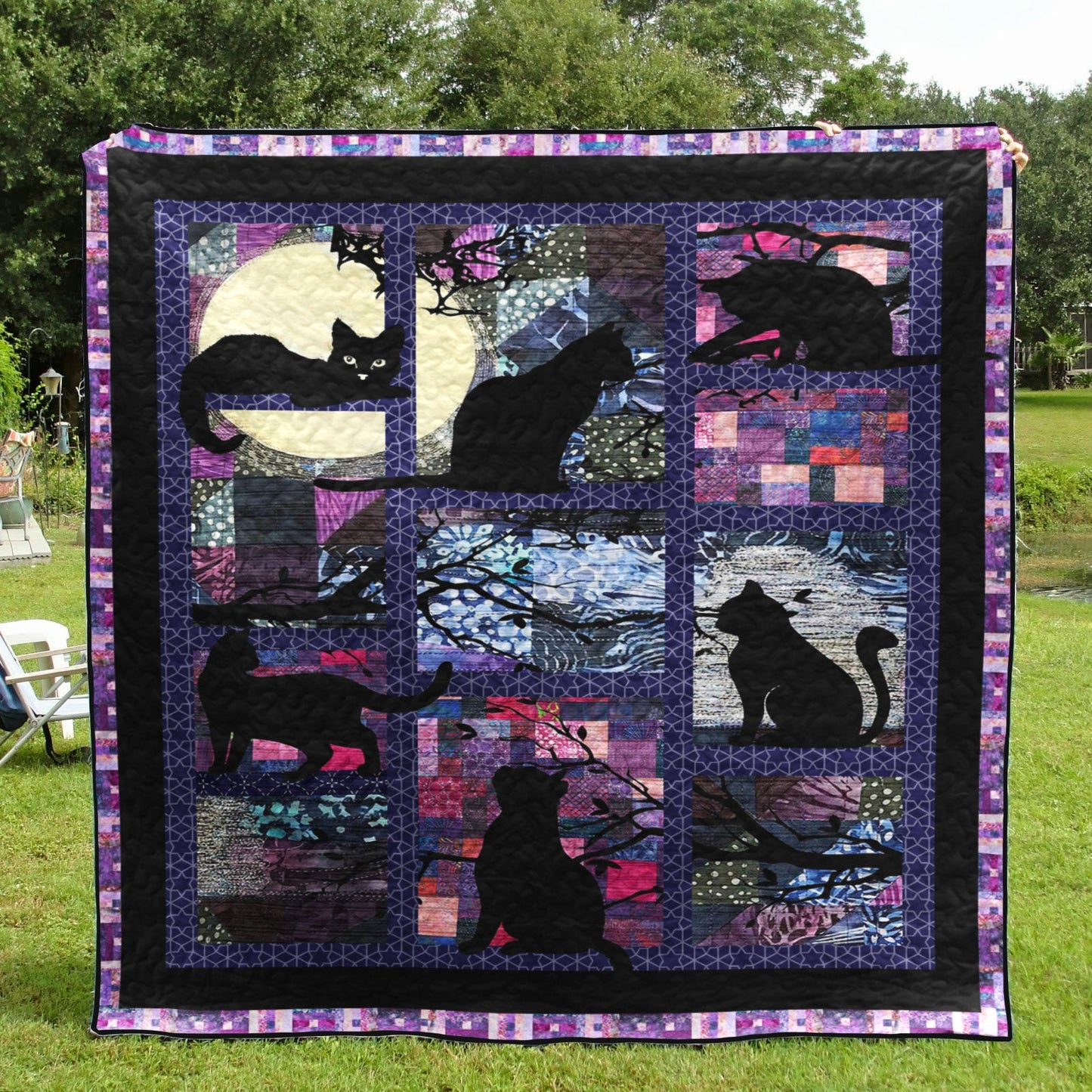 Cat 190221017 Quilt Blanket