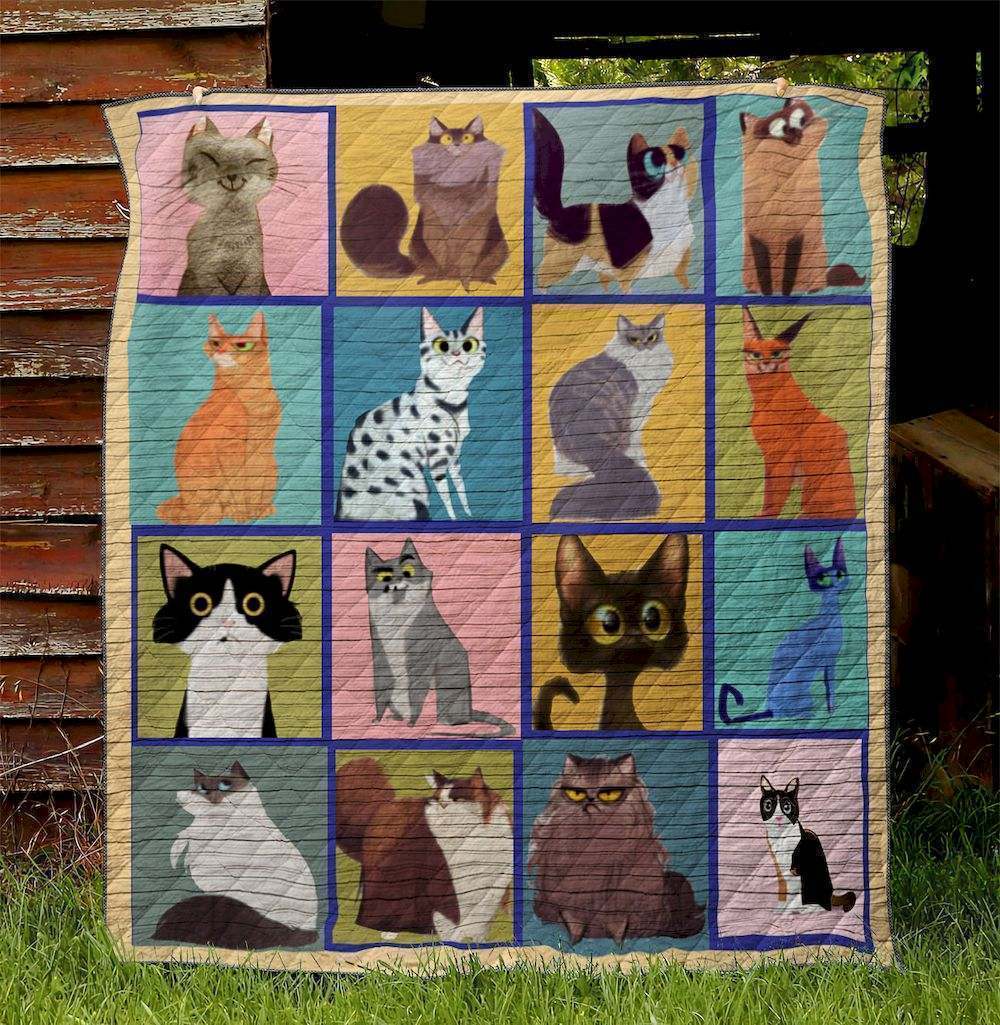 Cat 190221020 Quilt Blanket