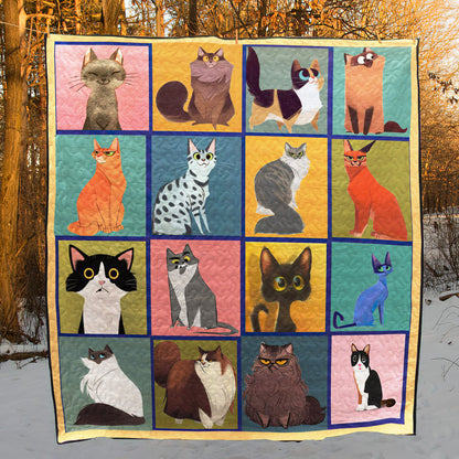 Cat 190221020 Quilt Blanket