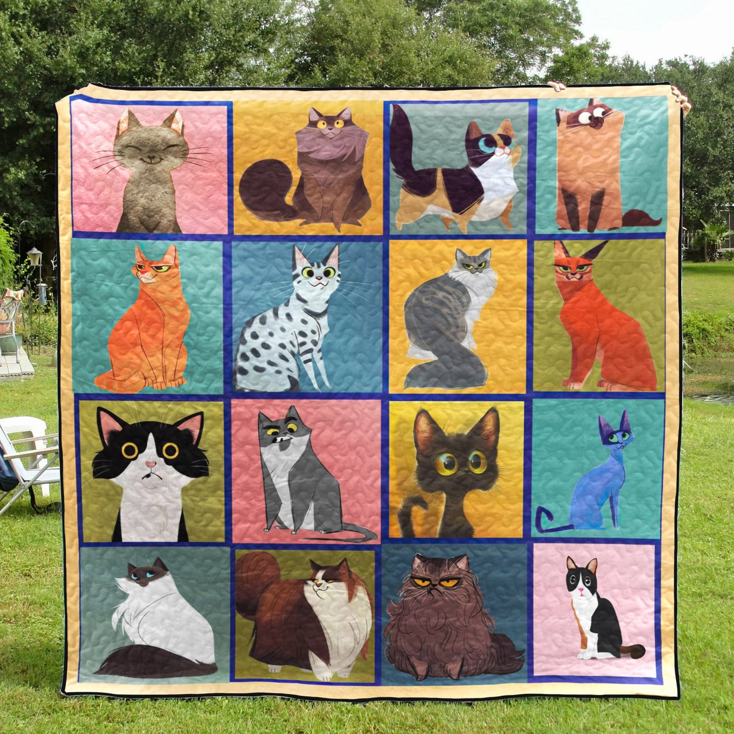 Cat 190221020 Quilt Blanket