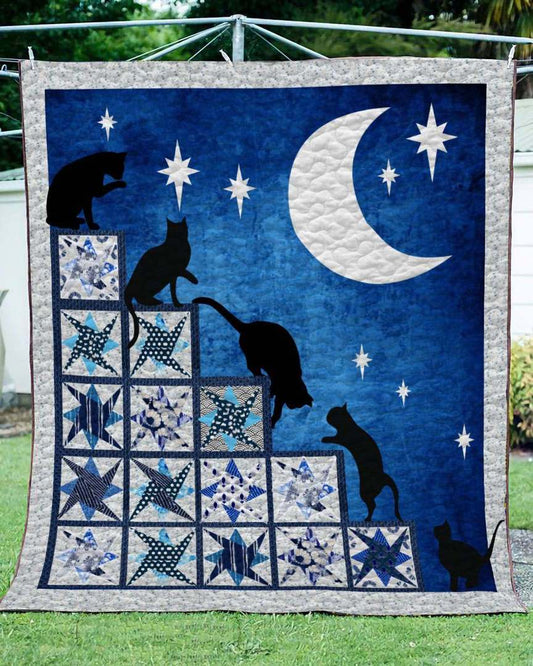 Cat BI090701B TBG Quilt Blanket