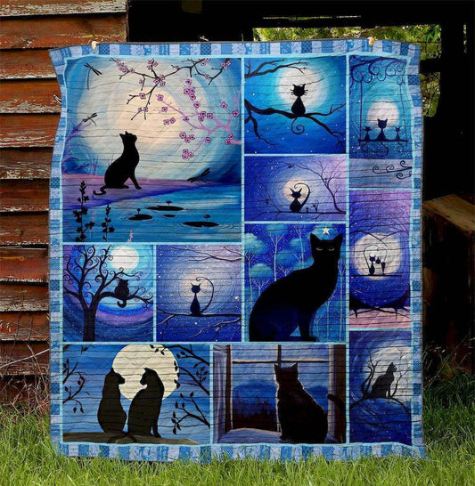 Cat CG100503 Quilt Blanket