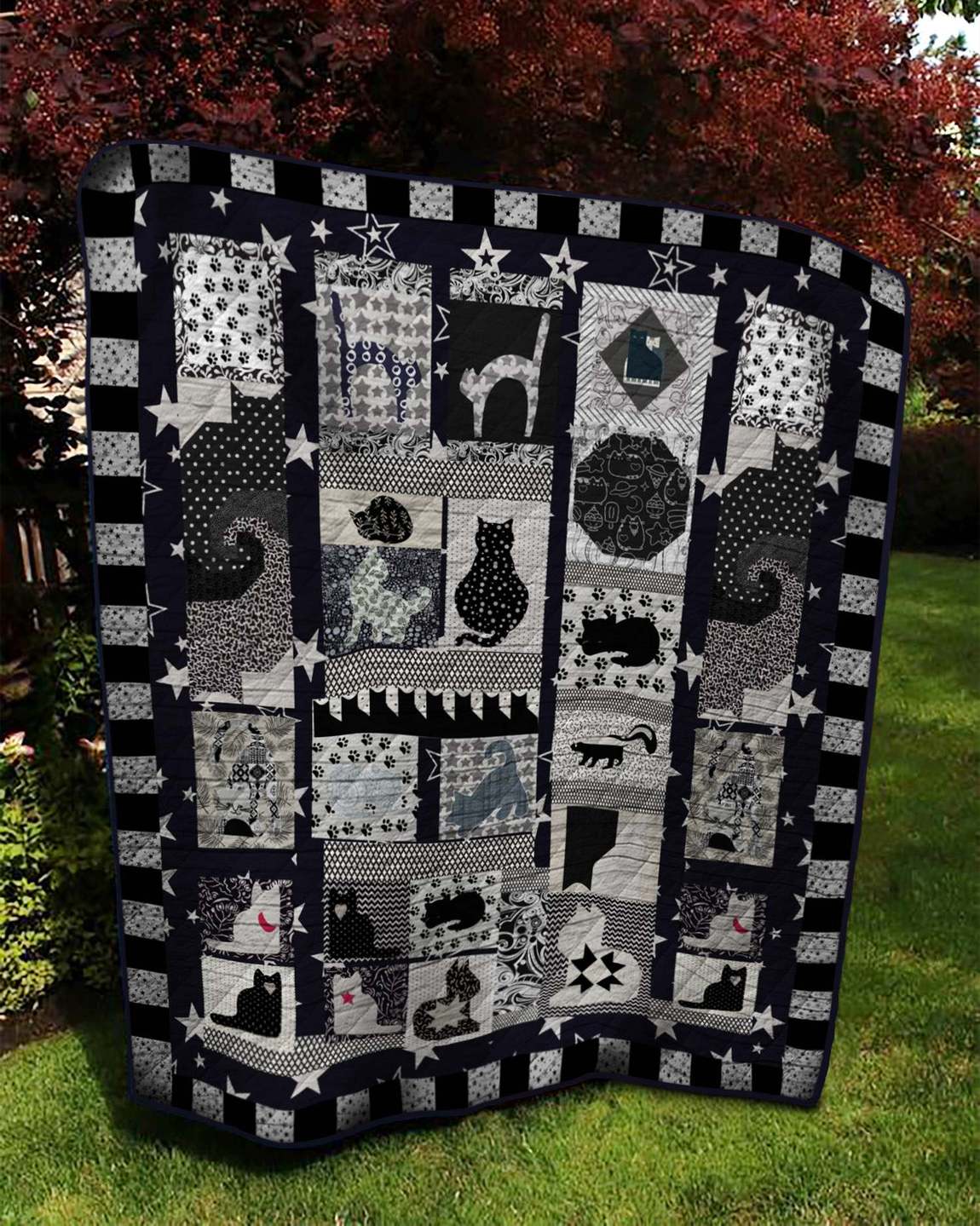 Cat CG150504 Quilt Blanket