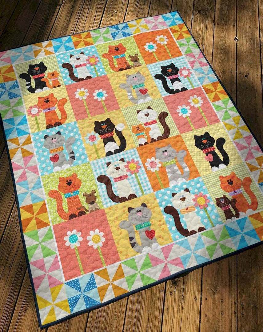 Cat CG210605 Quilt Blanket