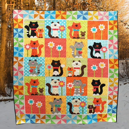 Cat CG210605 Quilt Blanket