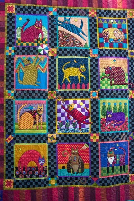 Cat CL130611 Quilt Blanket