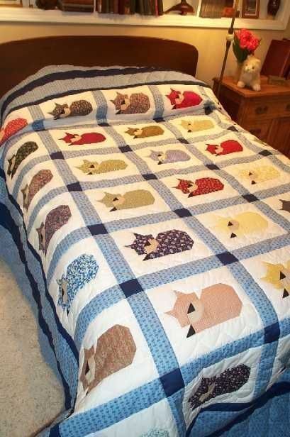 Cat CL130614 Quilt Blanket