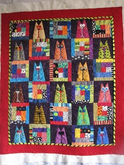 Cat CL130617 Quilt Blanket