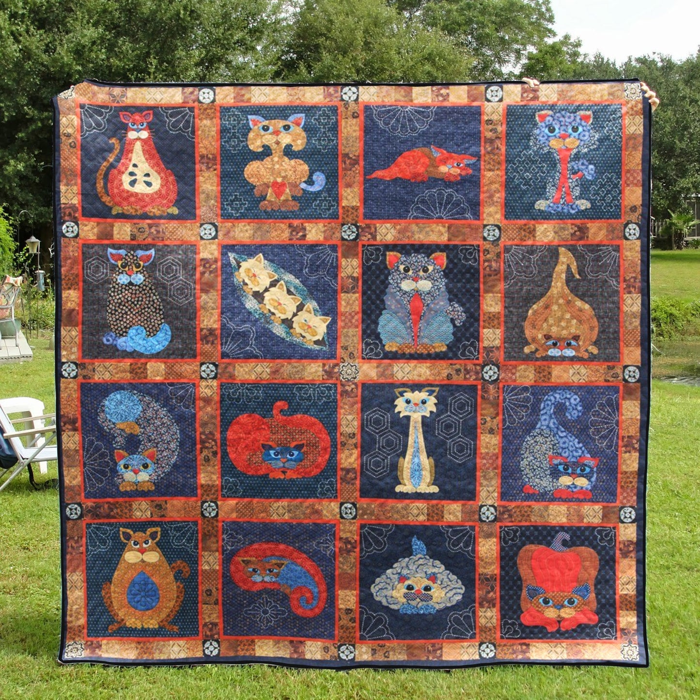 Cat CL280619 Quilt Blanket