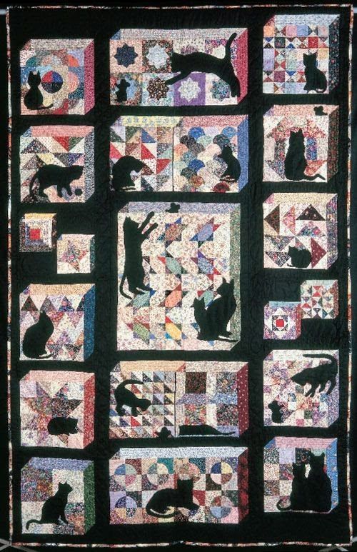 Cat CLA0710173Q Quilt Blanket