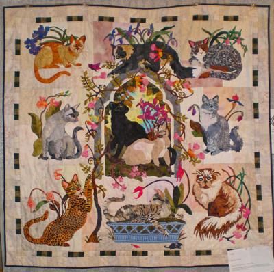 Cat CLA0810068Q Quilt Blanket