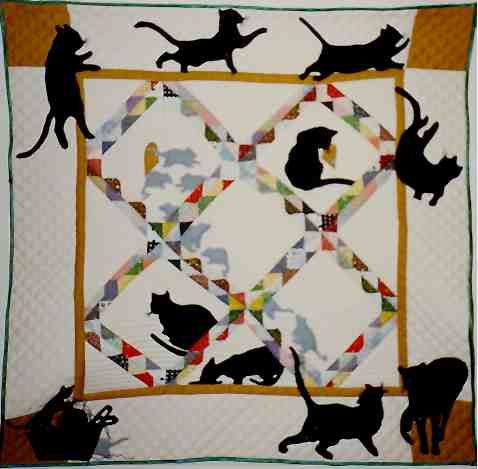 Cat CLA1010167Q Quilt Blanket