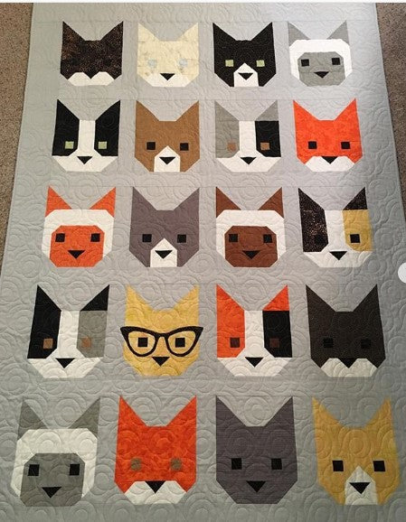 Cat CLA13120853Q Quilt Blanket