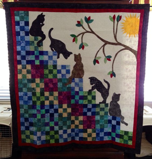 Cat CLA1410121Q Quilt Blanket