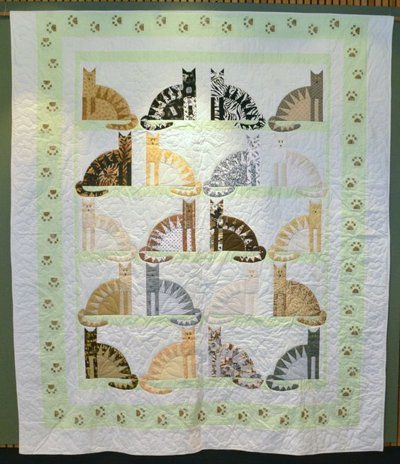 Cat CLA1510058Q Quilt Blanket