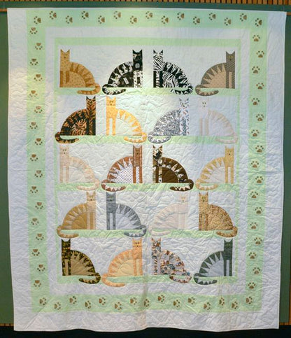 Cat CLA1510058Q Quilt Blanket