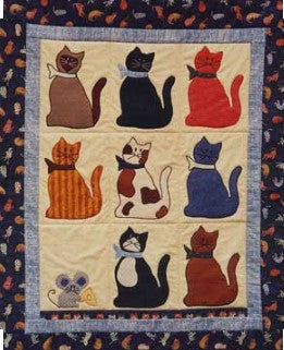 Cat CLA1710093Q Quilt Blanket