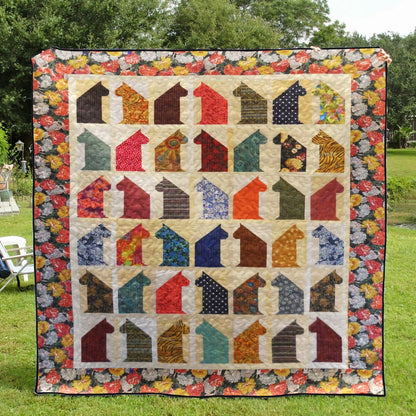 Cat CLA200640 Quilt Blanket