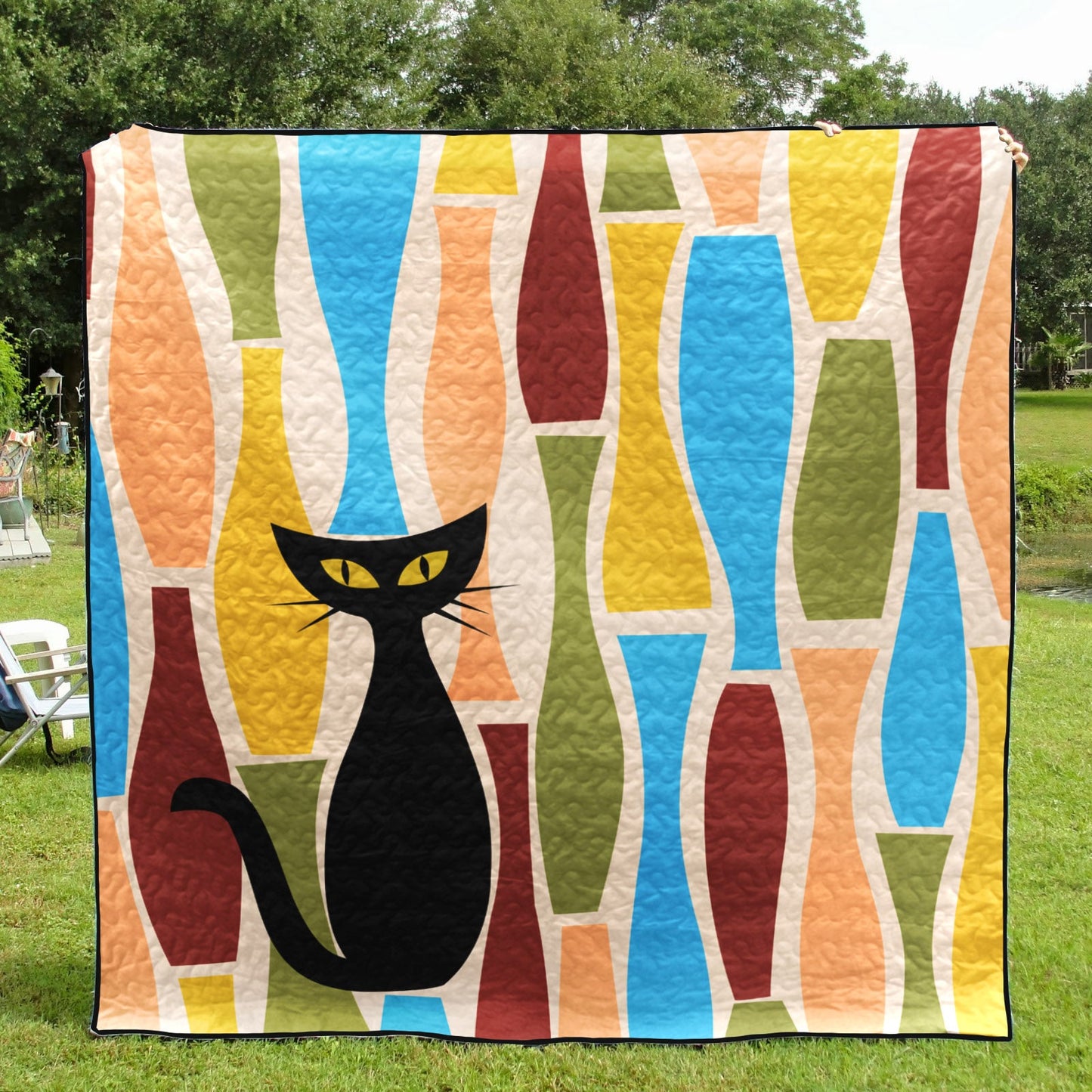 Cat CLA25110221Q Quilt Blanket