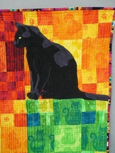 Cat CLA280654 Quilt Blanket