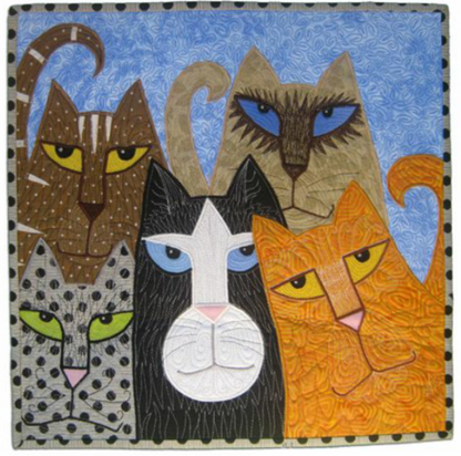 Cat CLM0111045 Quilt Blanket