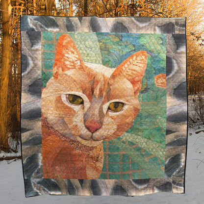 Cat CLM0411089 Quilt Blanket