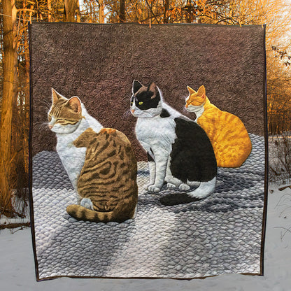 Cat CLM0511114 Quilt Blanket