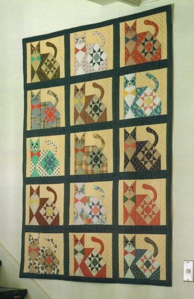 Cat CLM170609 Quilt Blanket