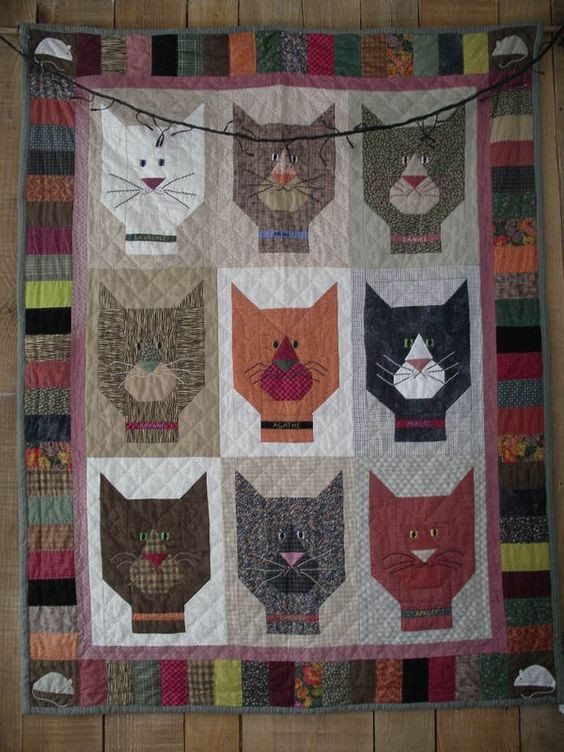 Cat CLM170611 Quilt Blanket