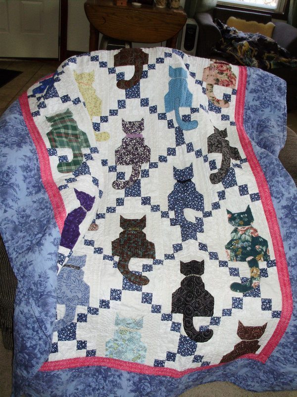 Cat CLM170616 Quilt Blanket