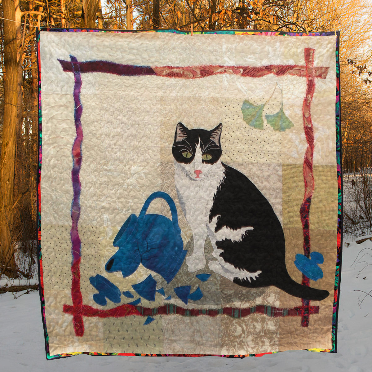 Cat CLM2111114 Quilt Blanket