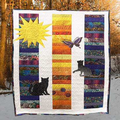 Cat CLM2211138 Quilt Blanket