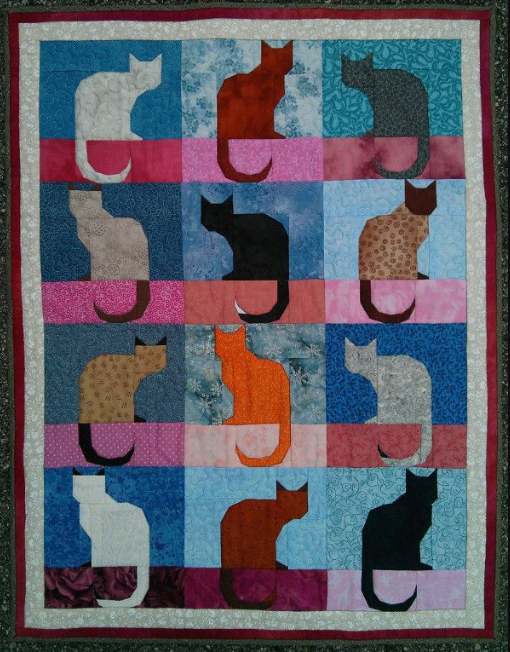 Cat CLM3010022 Quilt Blanket