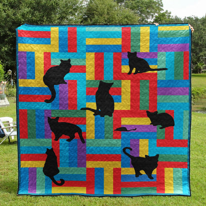 Cat CLM3010033 Quilt Blanket