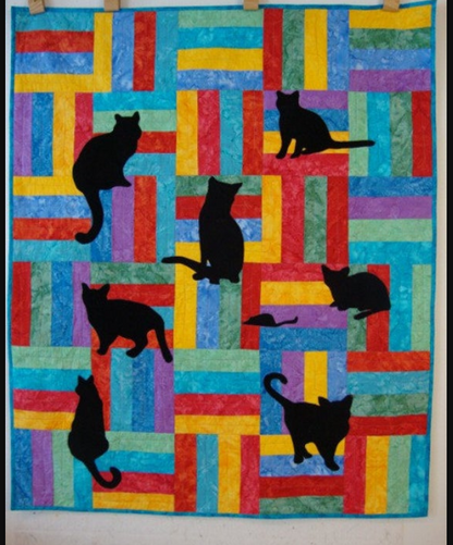 Cat CLM3010033 Quilt Blanket