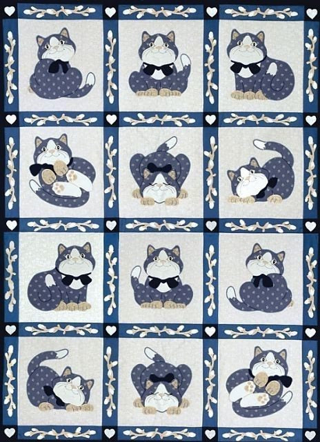 Cat CLP020710 Quilt Blanket