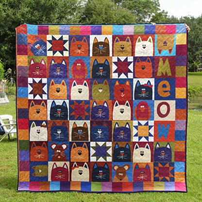 Cat CLP250616 Quilt Blanket