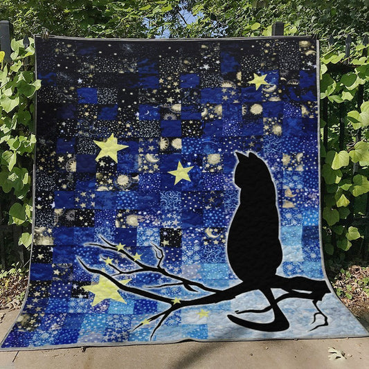Cat D010717 Quilt Blanket